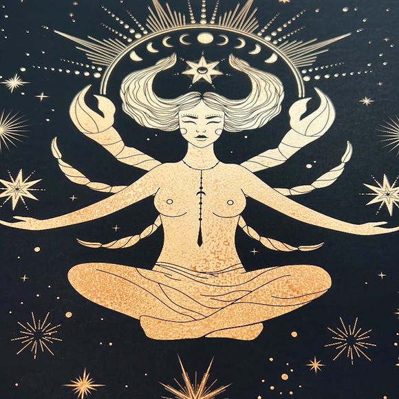 Cancer Wall Art Celestial Zodiac Print Poster Unframed - Picture 11 of 17